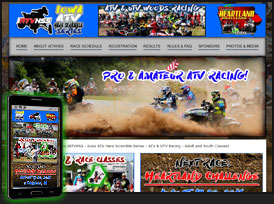 Responsive Website Design for Iowa ATV Hare Scramble Series (IATVHSS)