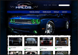 Custom Halo Headlights LED Lights Cars & Trucks
