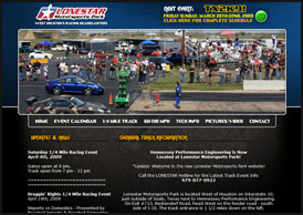 LoneStar Motorsports Park in Sealy TX