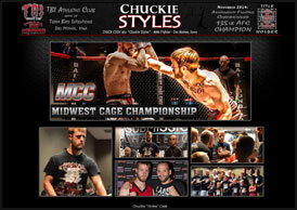 Chuckie Styles MMA Fighter