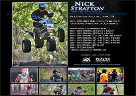 ATV Rider Nick Stratton IATVHSS